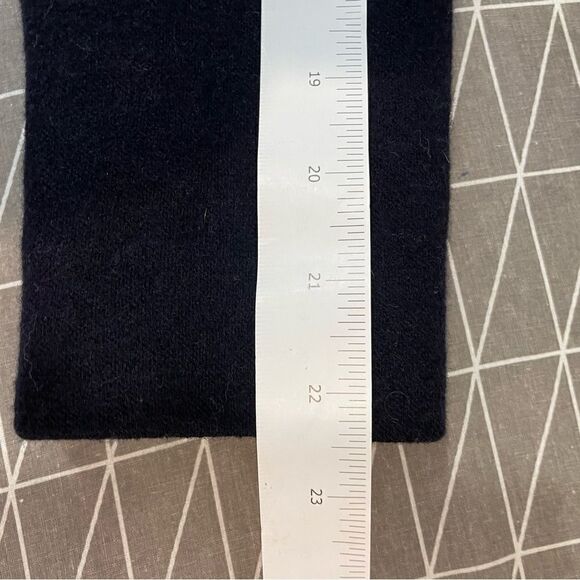 J. Crew Gray Navy Wool Cotton Blend Blazer Size 4 Lightweight Unstruckted - Picture 11 of 11